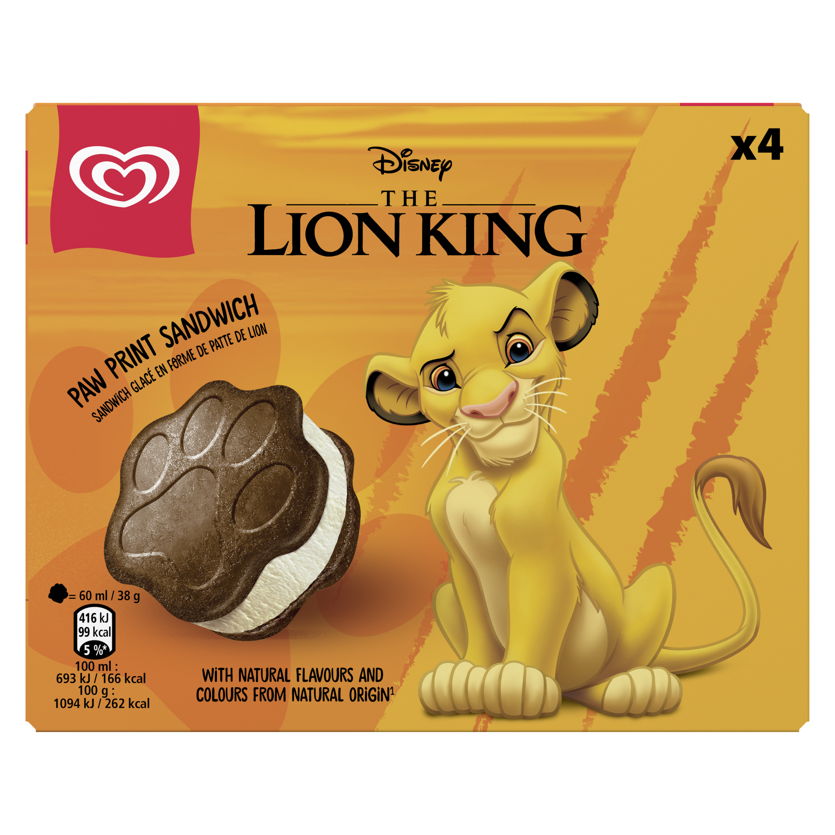 Disney® Lion King 4 x 60 ml