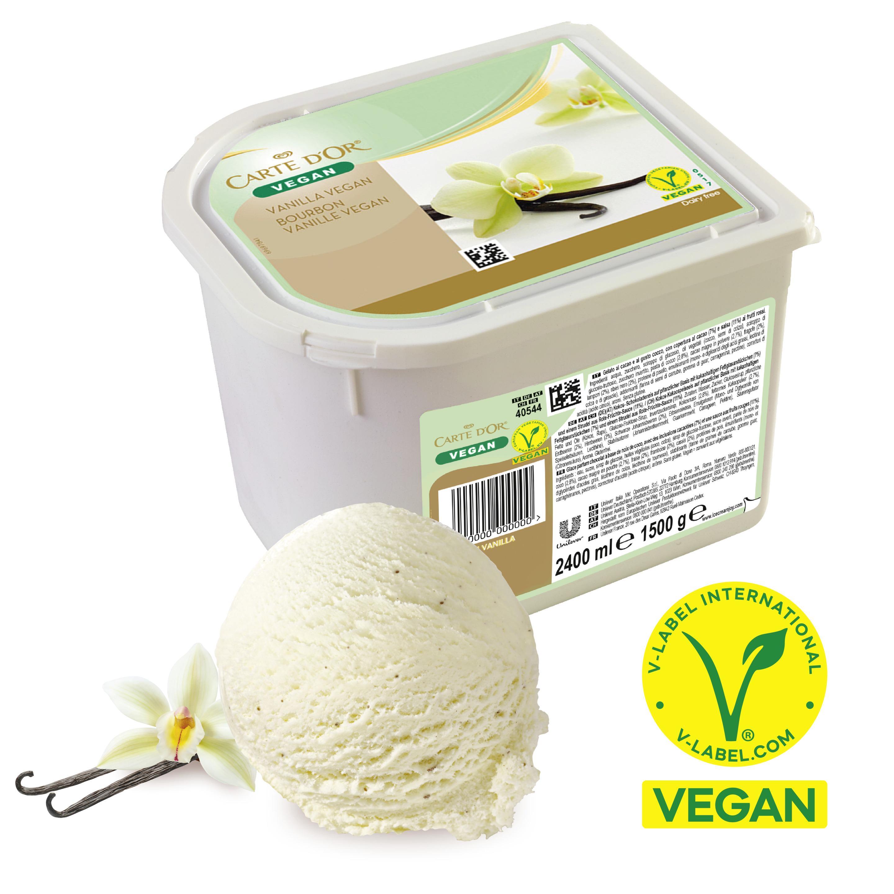 Carte d'Or Bourbon Vanille-Vegan 2,4l Eiswanne