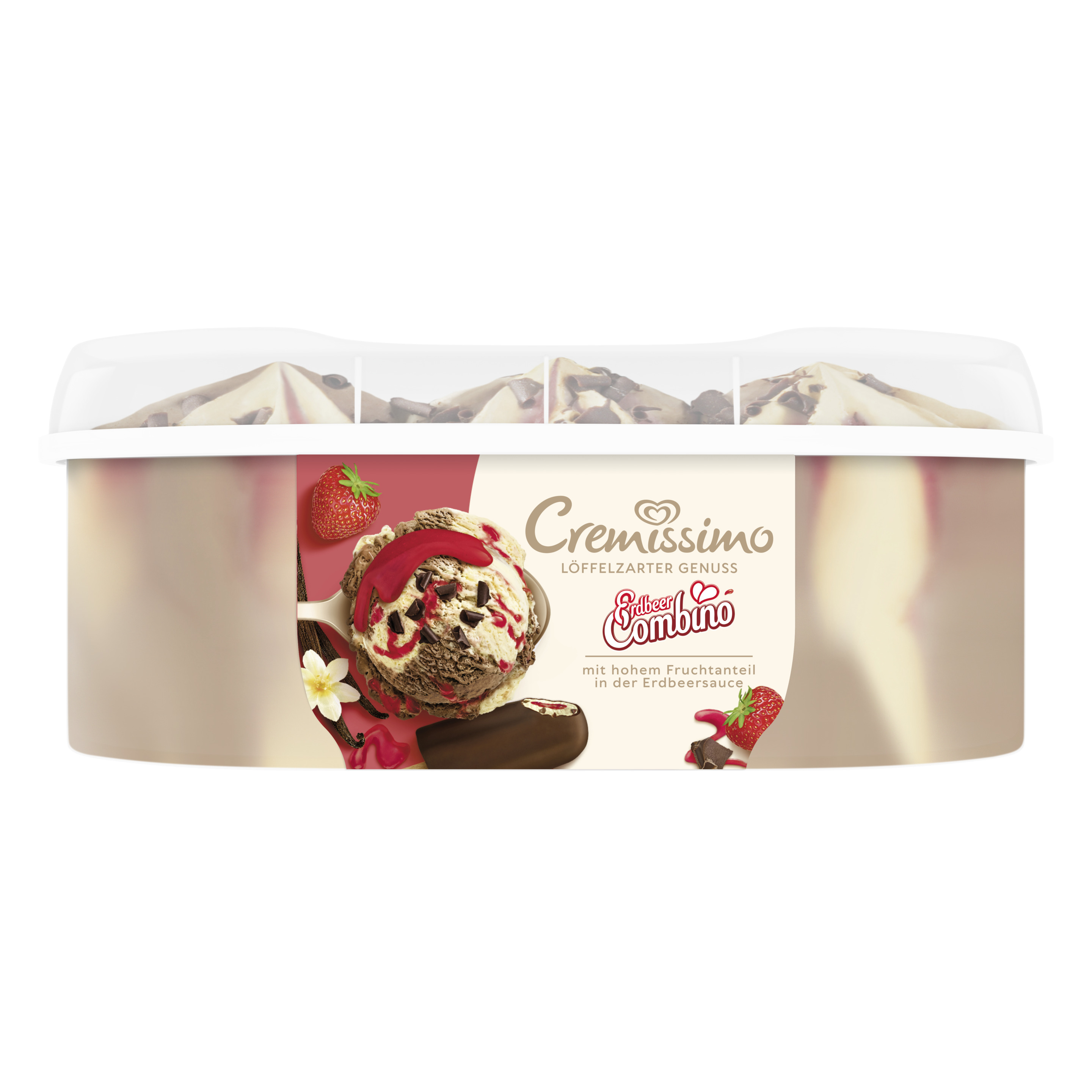 Cremissimo Erdbeer Combino Eis 825ml