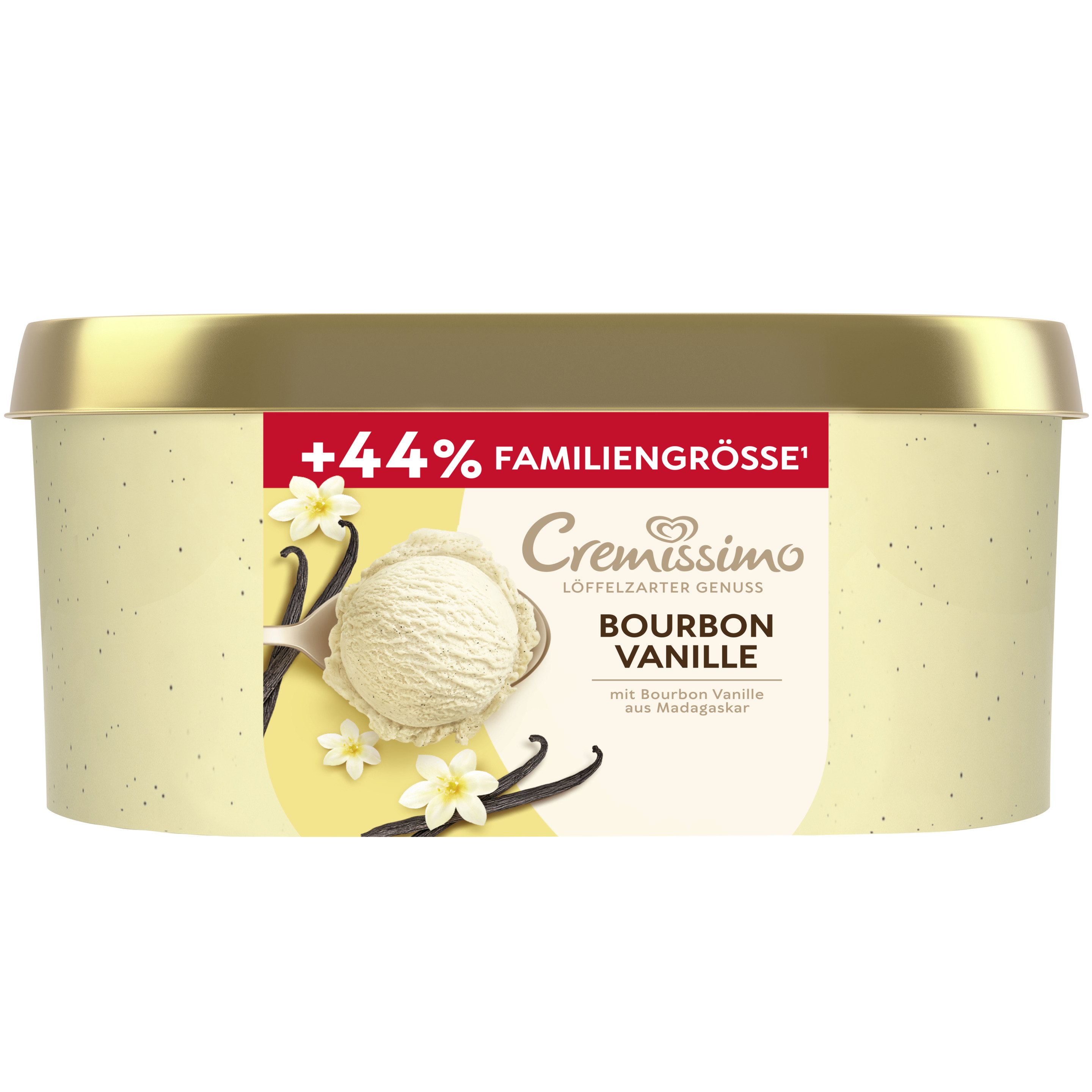 Cremissimo Bourbon Vanille Eis 1300ml