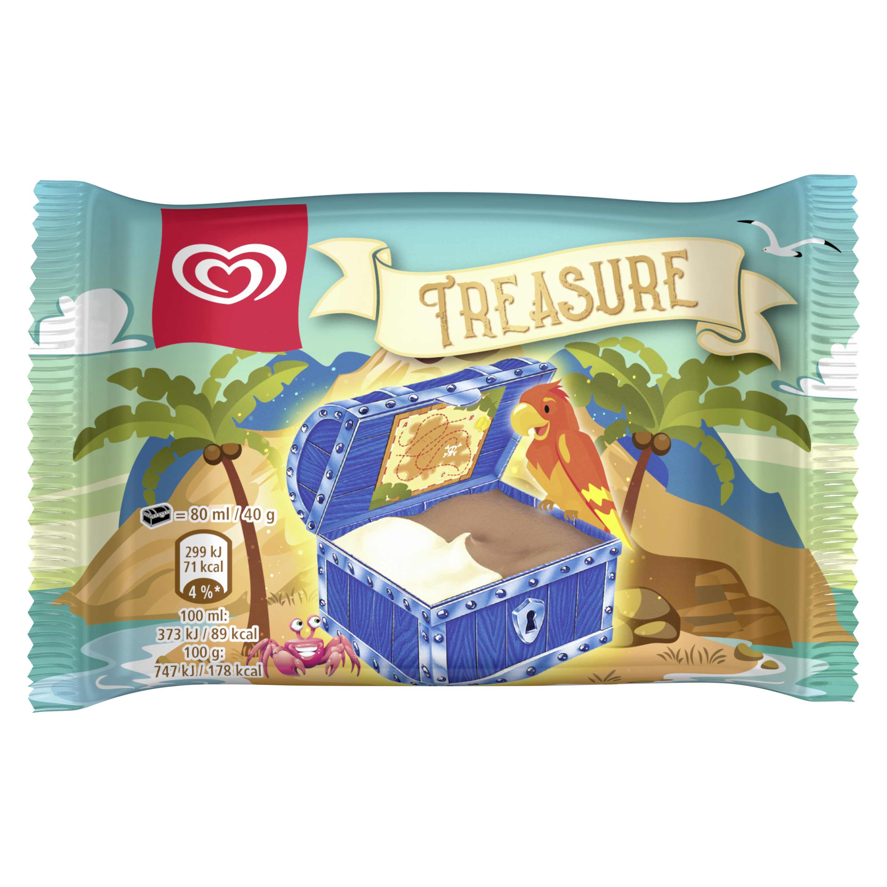 Eskimo Piratenkiste 80ml Fertige Eisdesserts