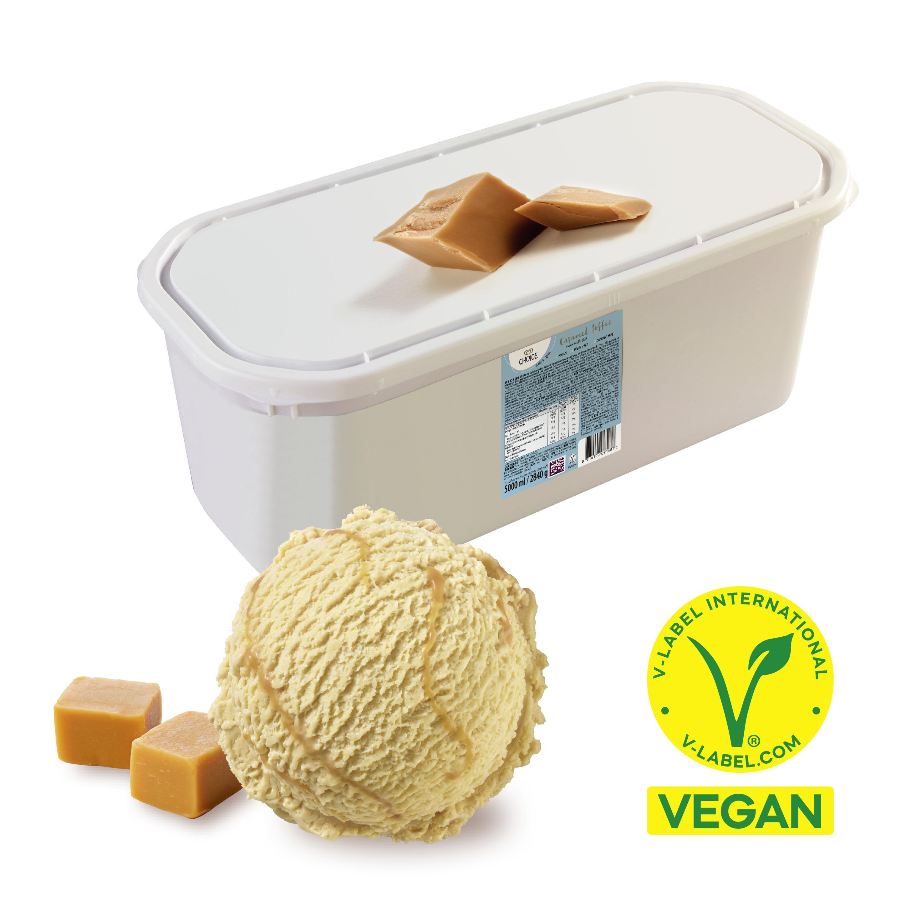 Carte D'Or Toffee Vegan 1x5l Eiswanne