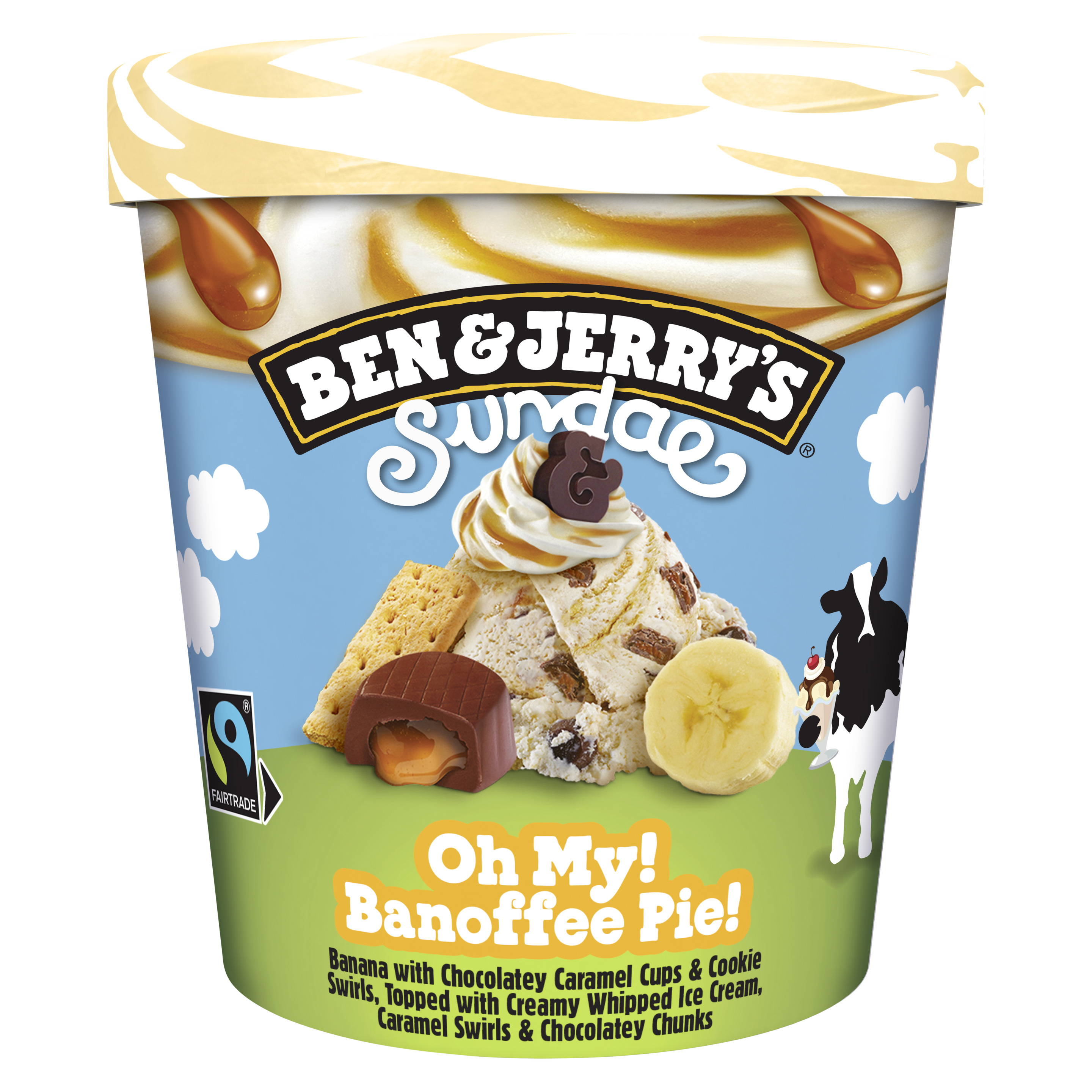 Ben&Jerry´s Sundae Oh My! Banoffee Pie! 427ml