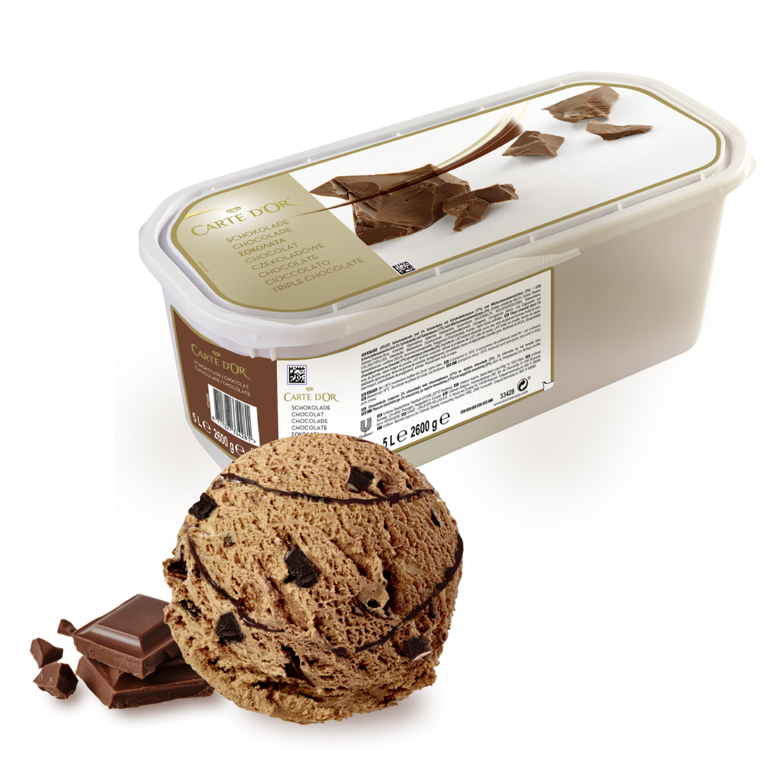 Carte D'Or Schokolade 1x5l Eiswanne