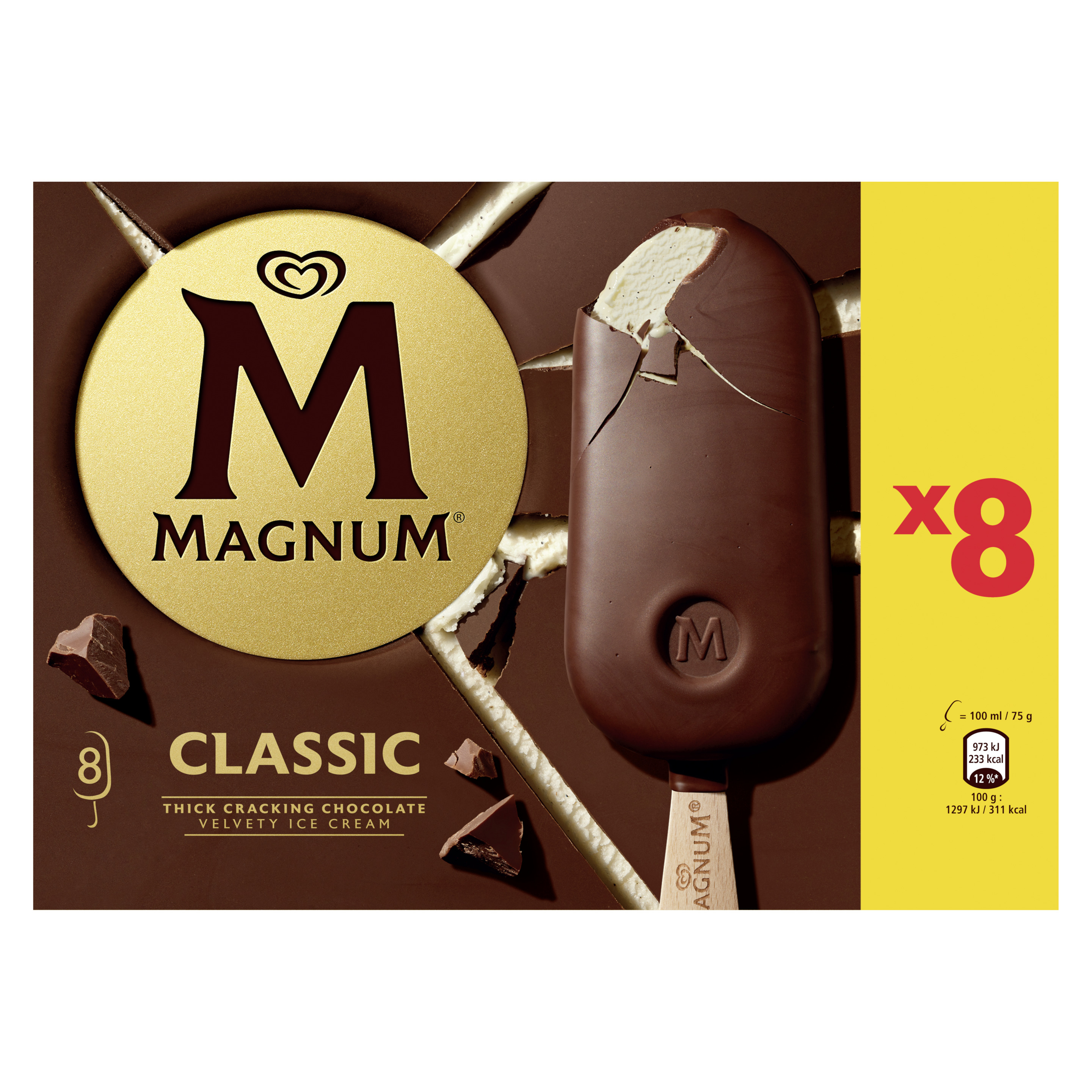Magnum Classic 8 x 100 ml