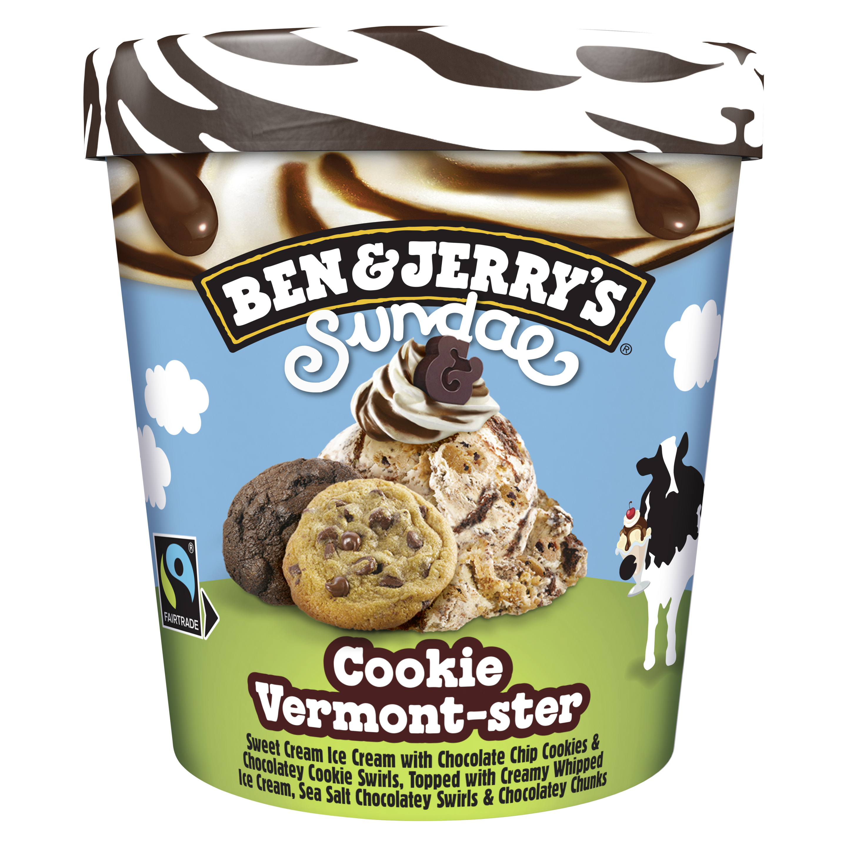 Ben&Jerry´s Sundae Cookie Vermon-ster 427ml