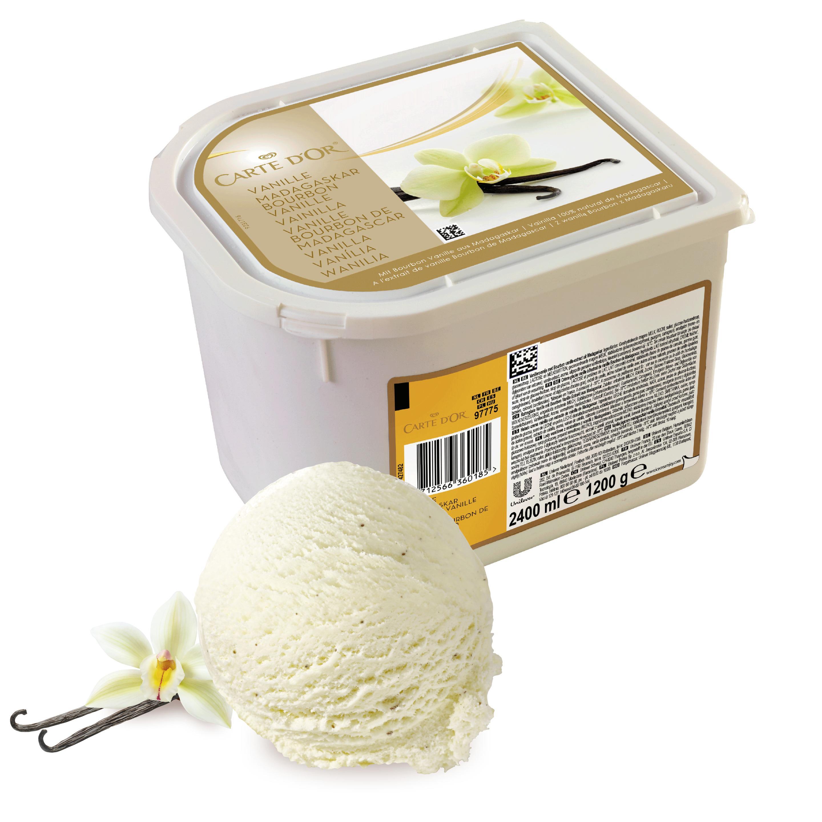 Carte D'Or Vanille 1x2,4l Eiswanne