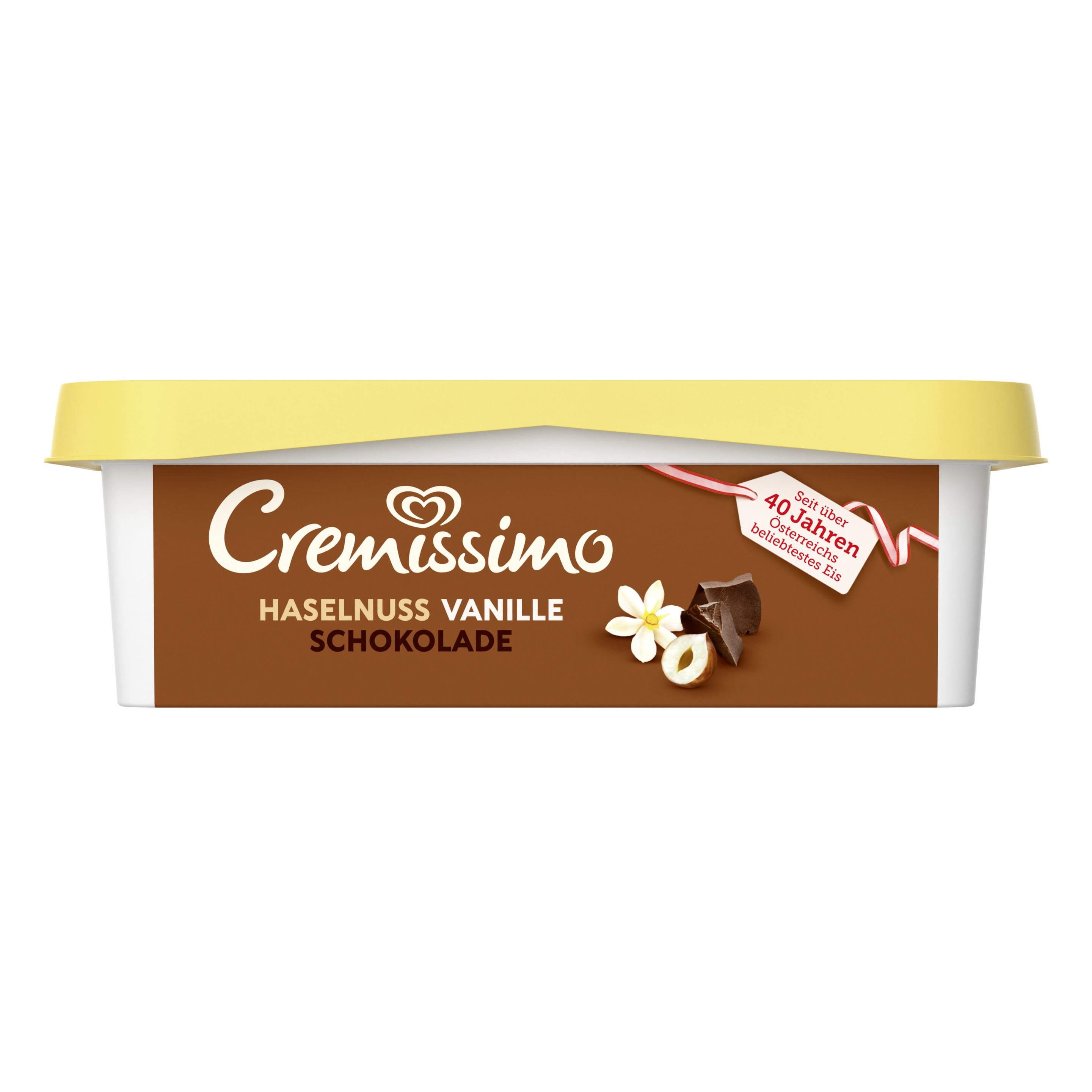 Cremissimo Eis Haselnuss Vanille Schokolade 1000 ml