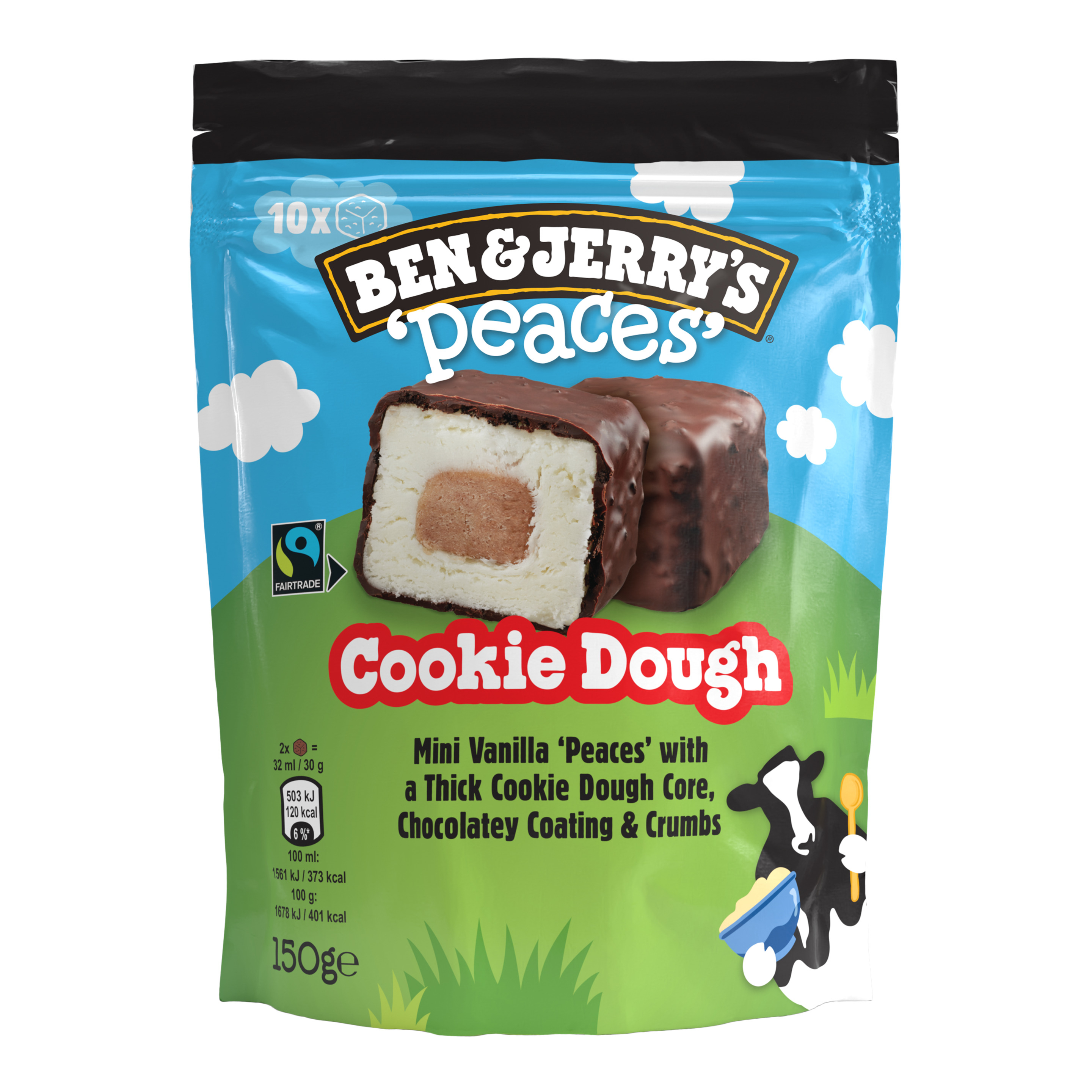 Ben & Jerry's Cookie Dough Peaces 180 ml