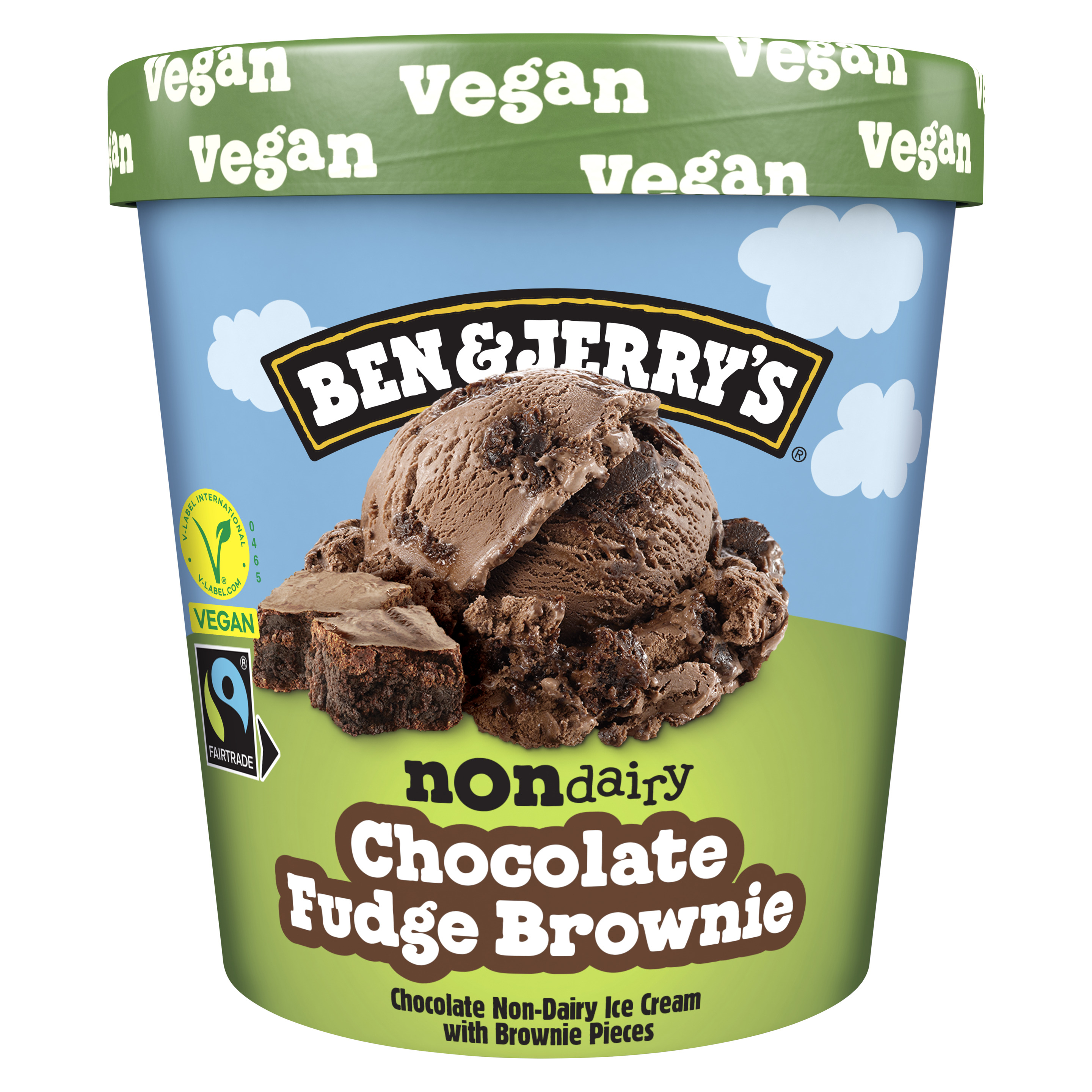Ben & Jerry's Non-Dairy Chocolate Fudge Brownie 465 ml