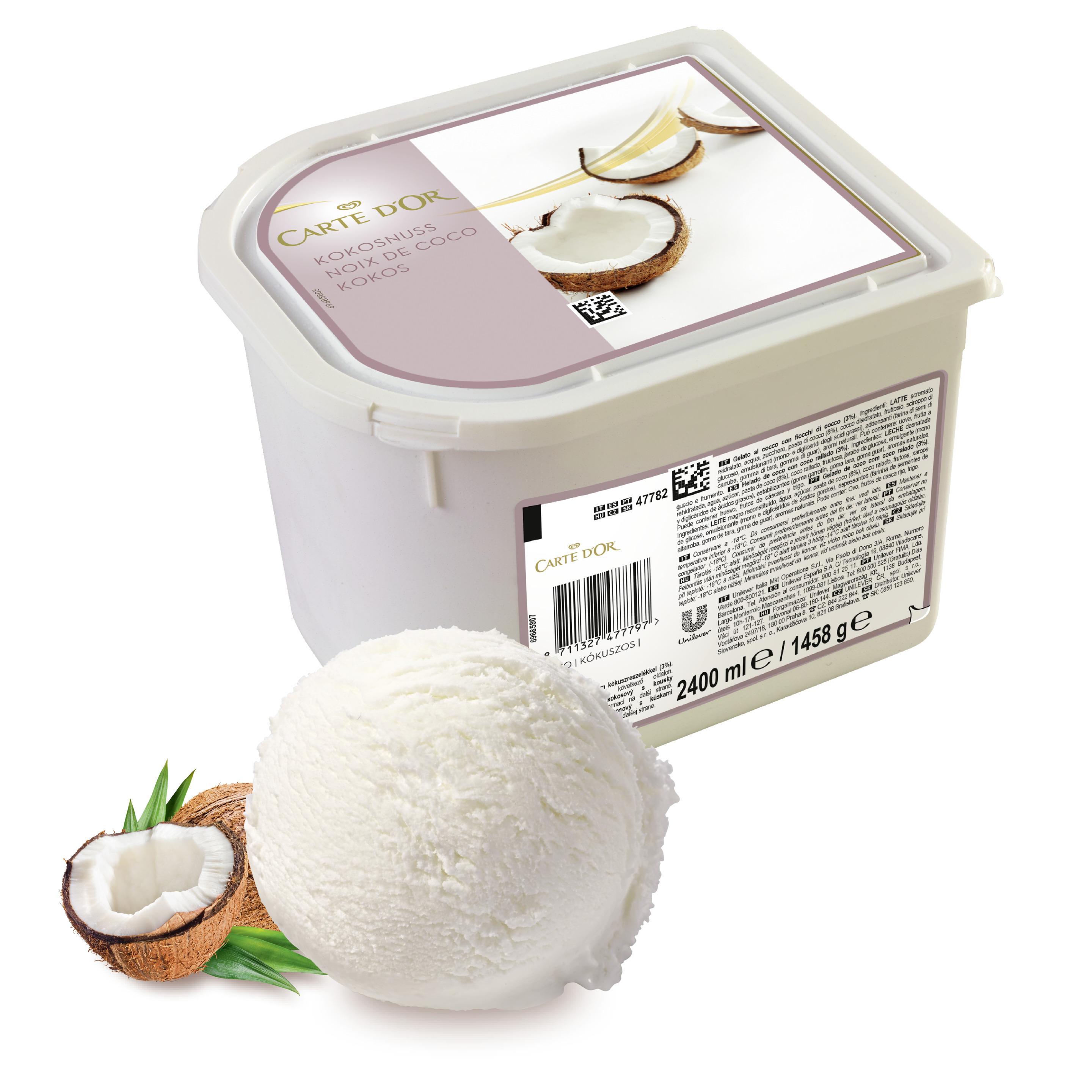 Carte D'Or Kokosnuss 1x2,4l Eiswanne