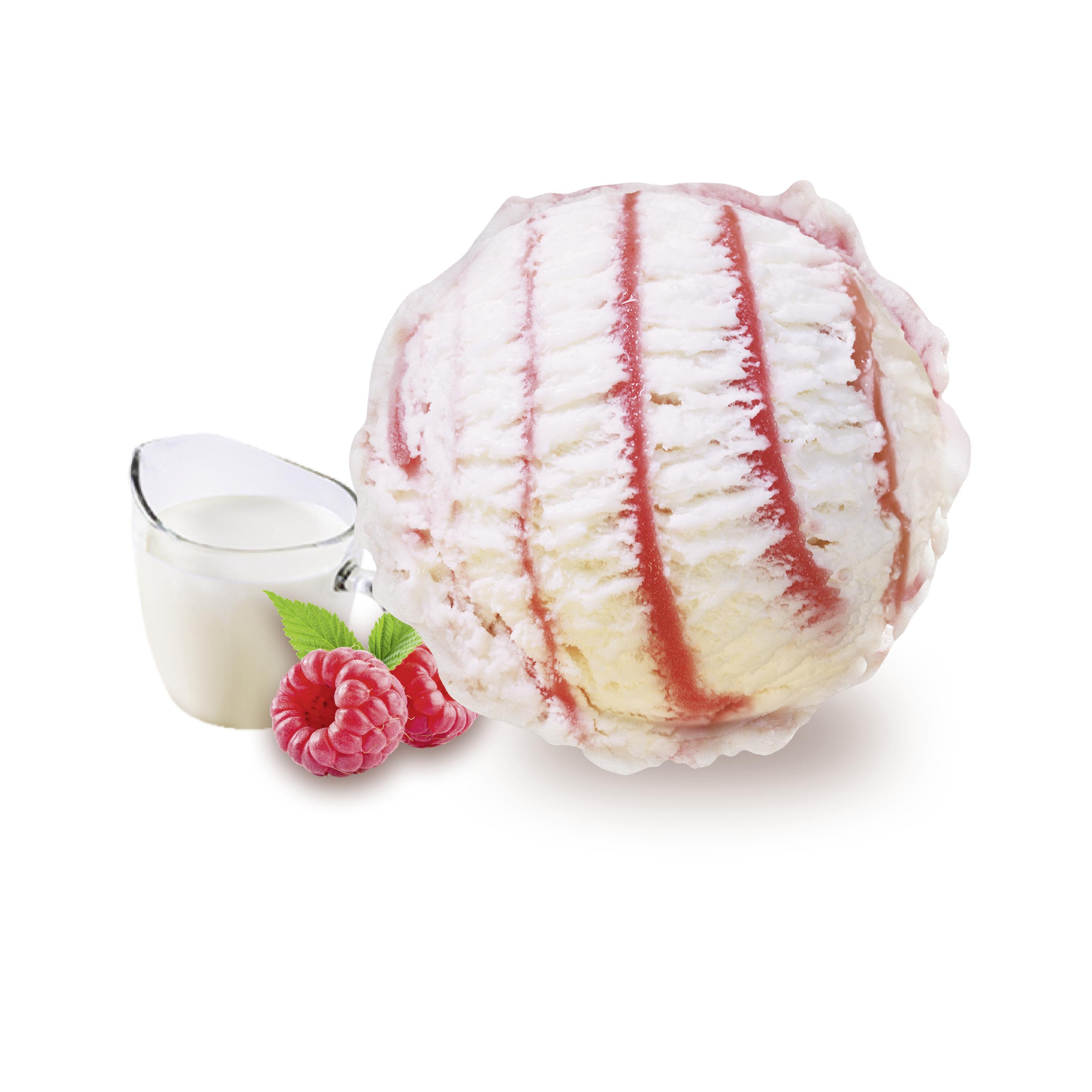 Eskimo Eisgenuss Joghurt-Himbeere 1x5l Eiswanne