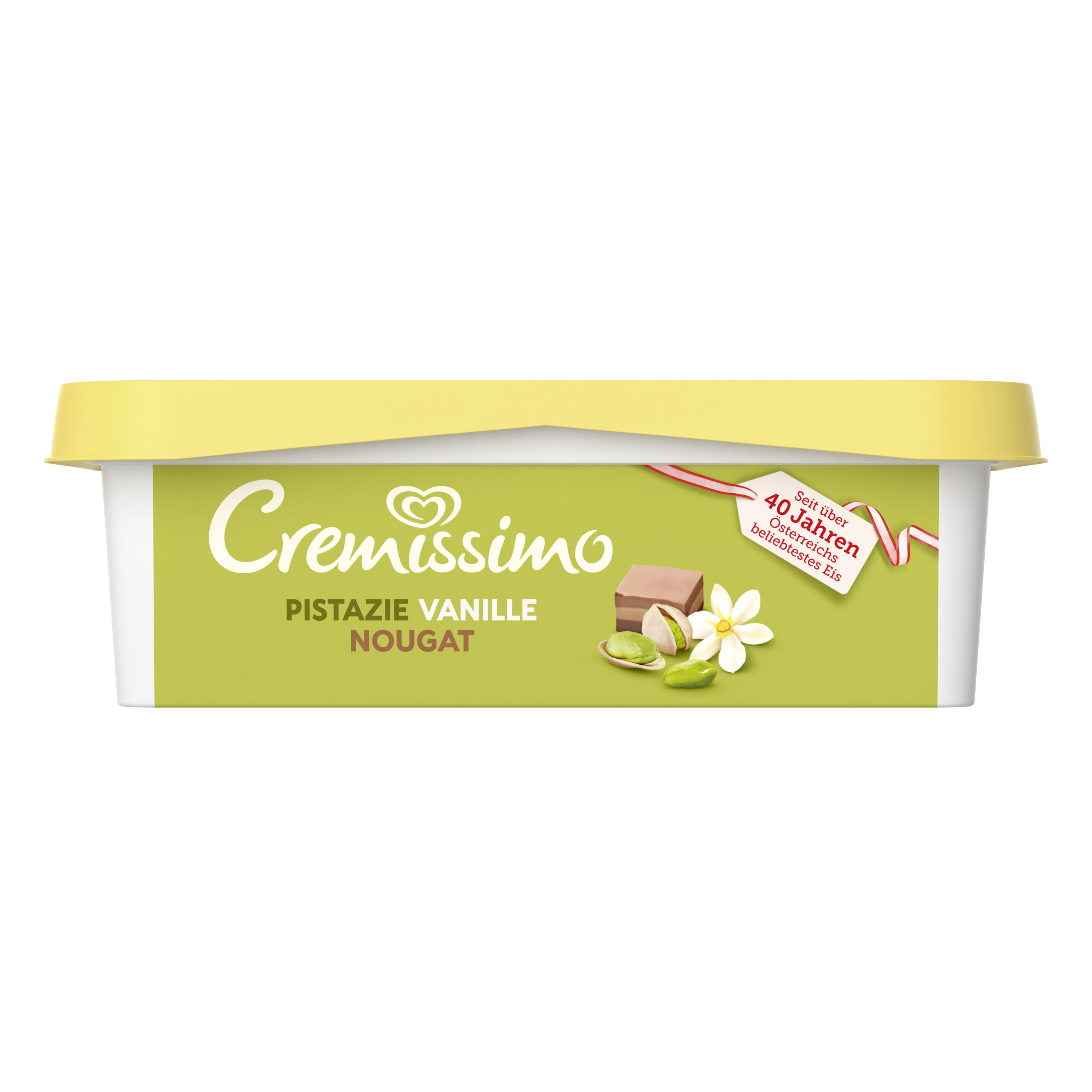 Cremissimo Pistazie-Vanille-Nougat Eis 1L