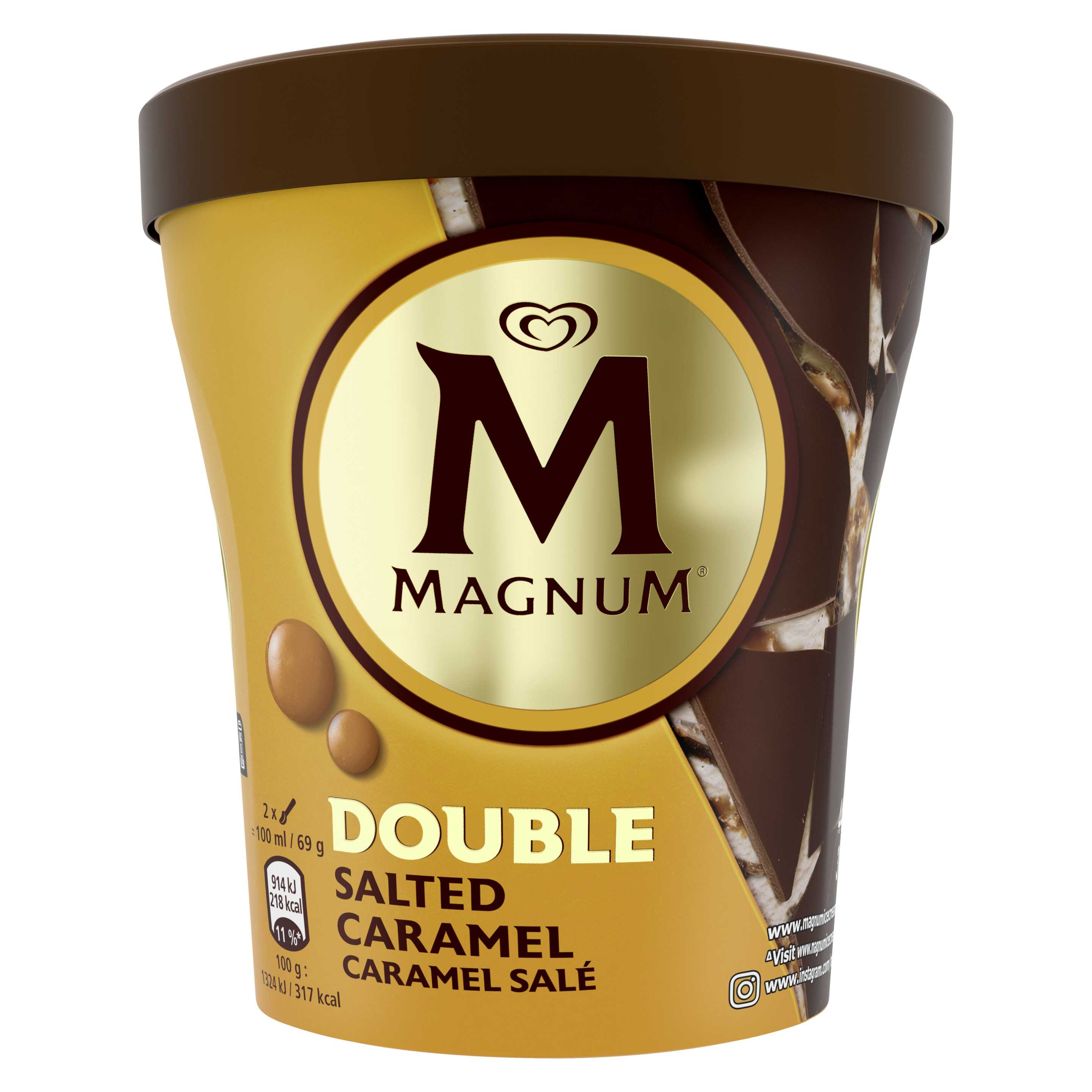 Magnum Becher Double Salted Caramel 440 ml